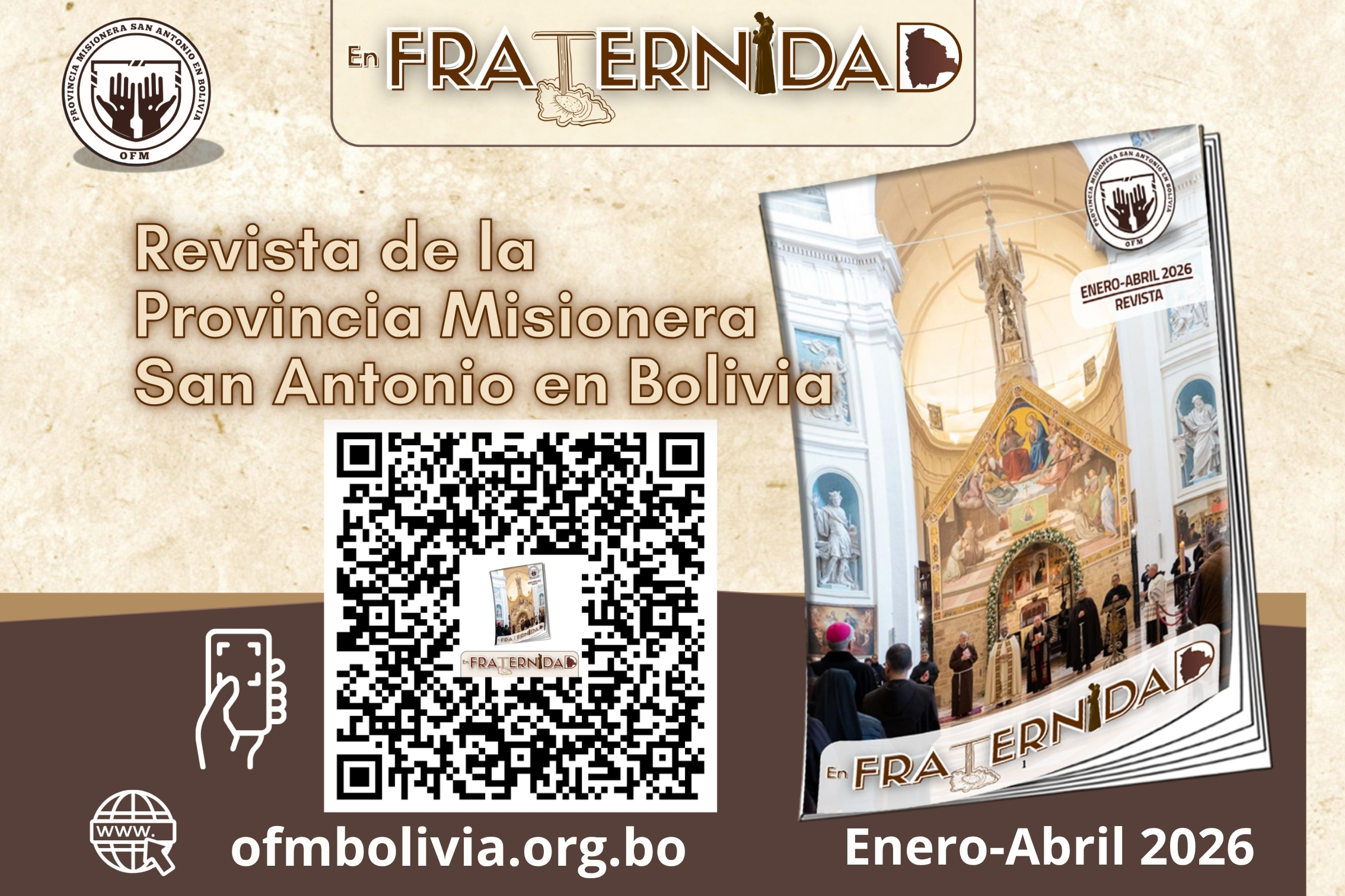“En Fraternidad”: Revista de la Provincia Misionera San Antonio en Bolivia